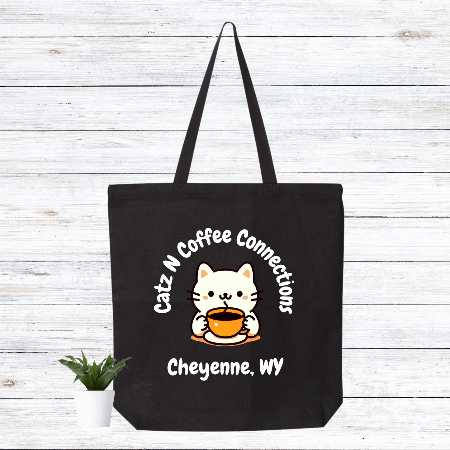 Cats & Coffee Tote