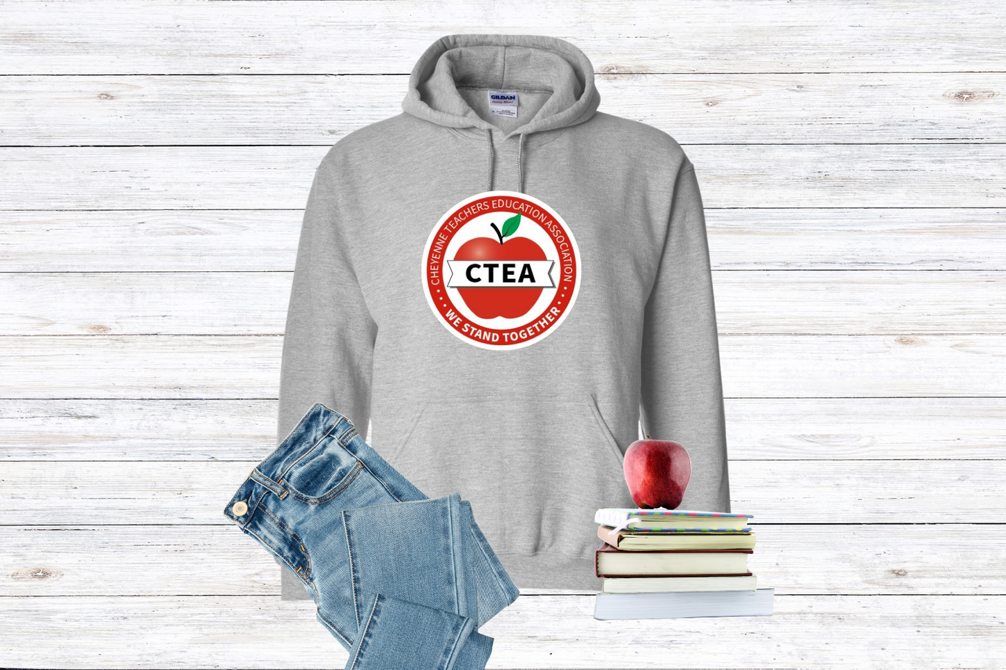 CTEA Bold Logo - Hooded Sweatshirt