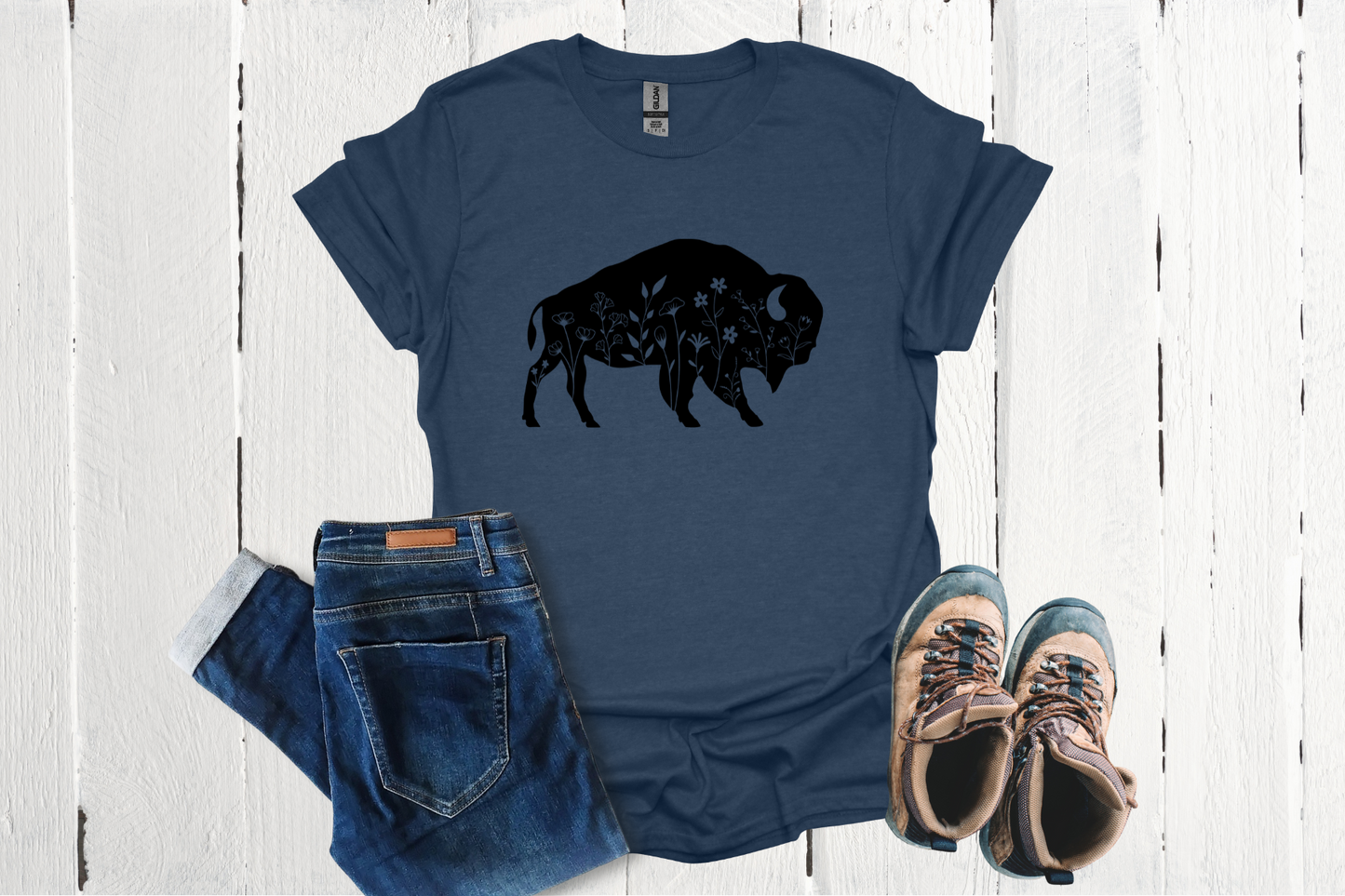 Bison Floral - Various Colors Available