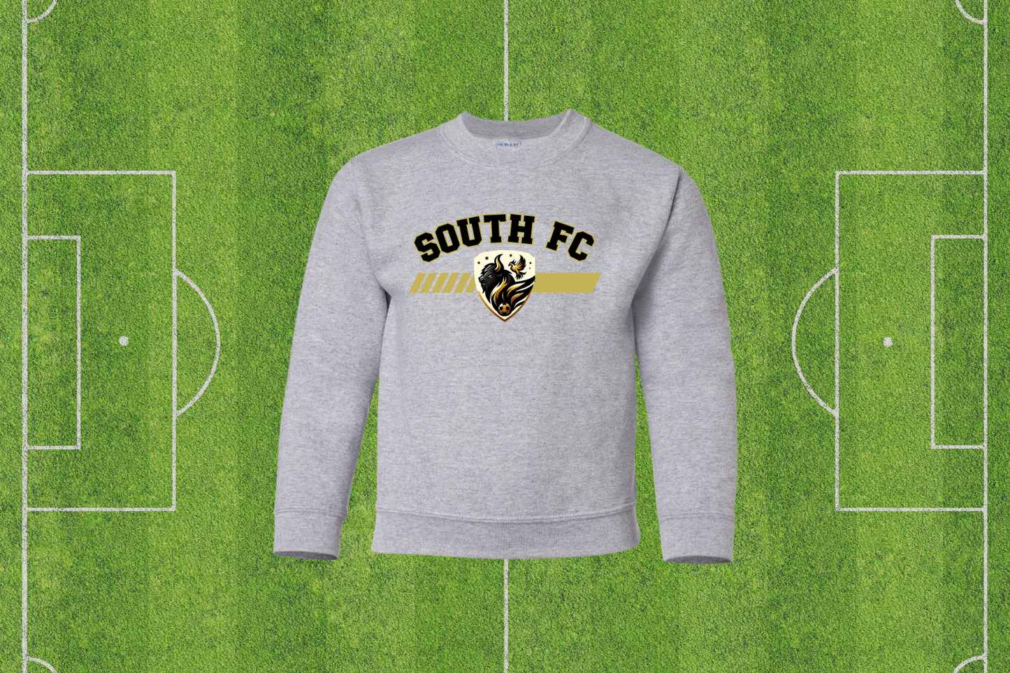 Youth South FC Crewneck Sweatshirt - Various Colors Available