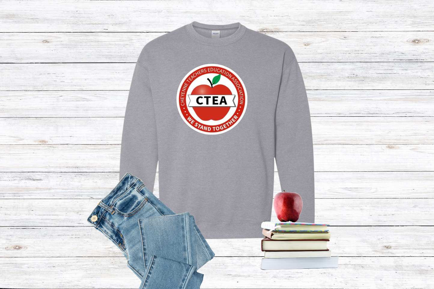 CTEA Bold Logo - Crewneck Sweatshirt