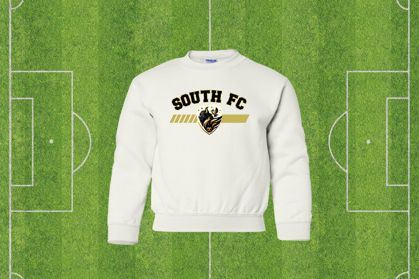 Youth South FC Crewneck Sweatshirt - Various Colors Available