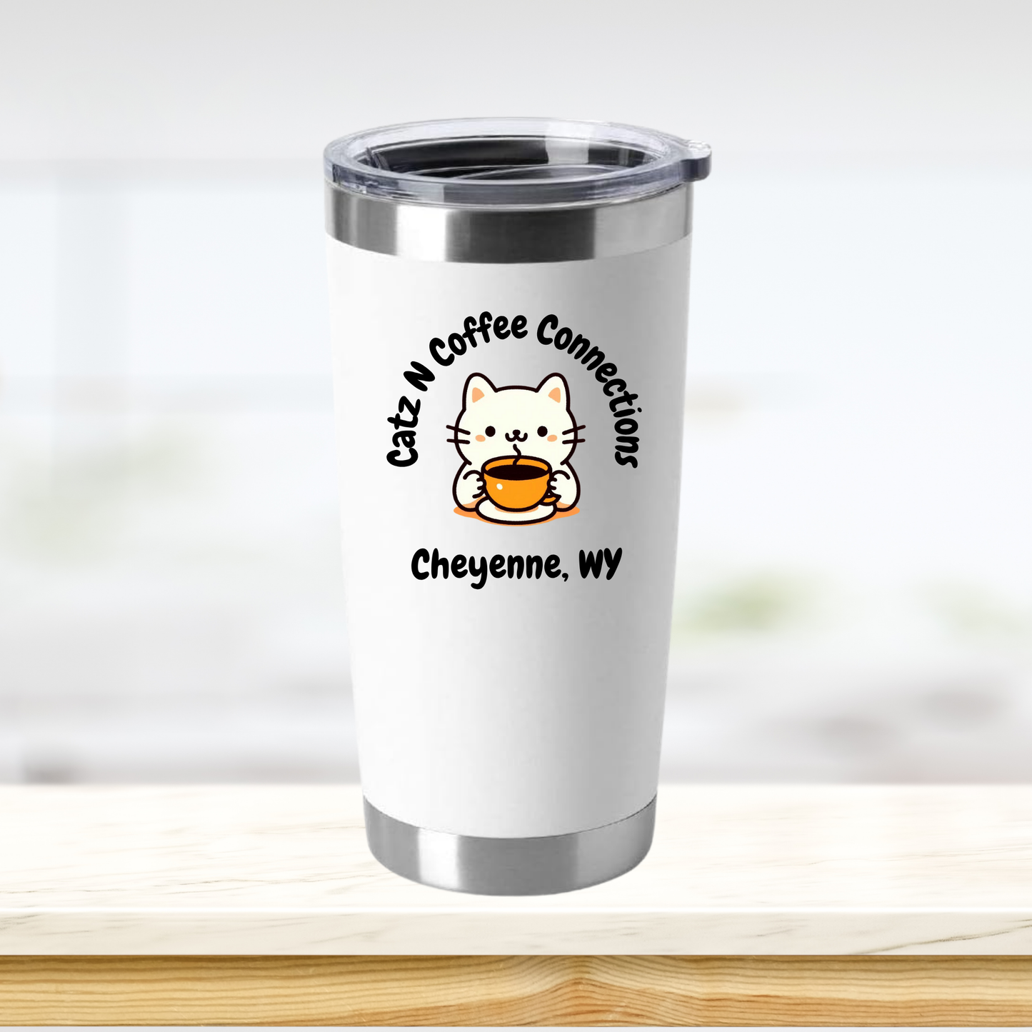 Cats & Coffee Insulated Tumbler