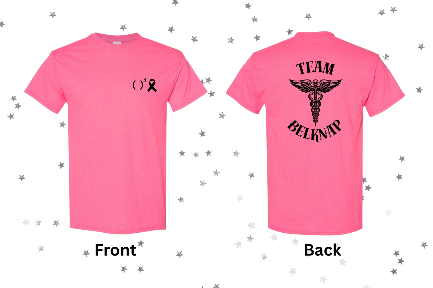 Team Belknap - Short Sleeve Pink