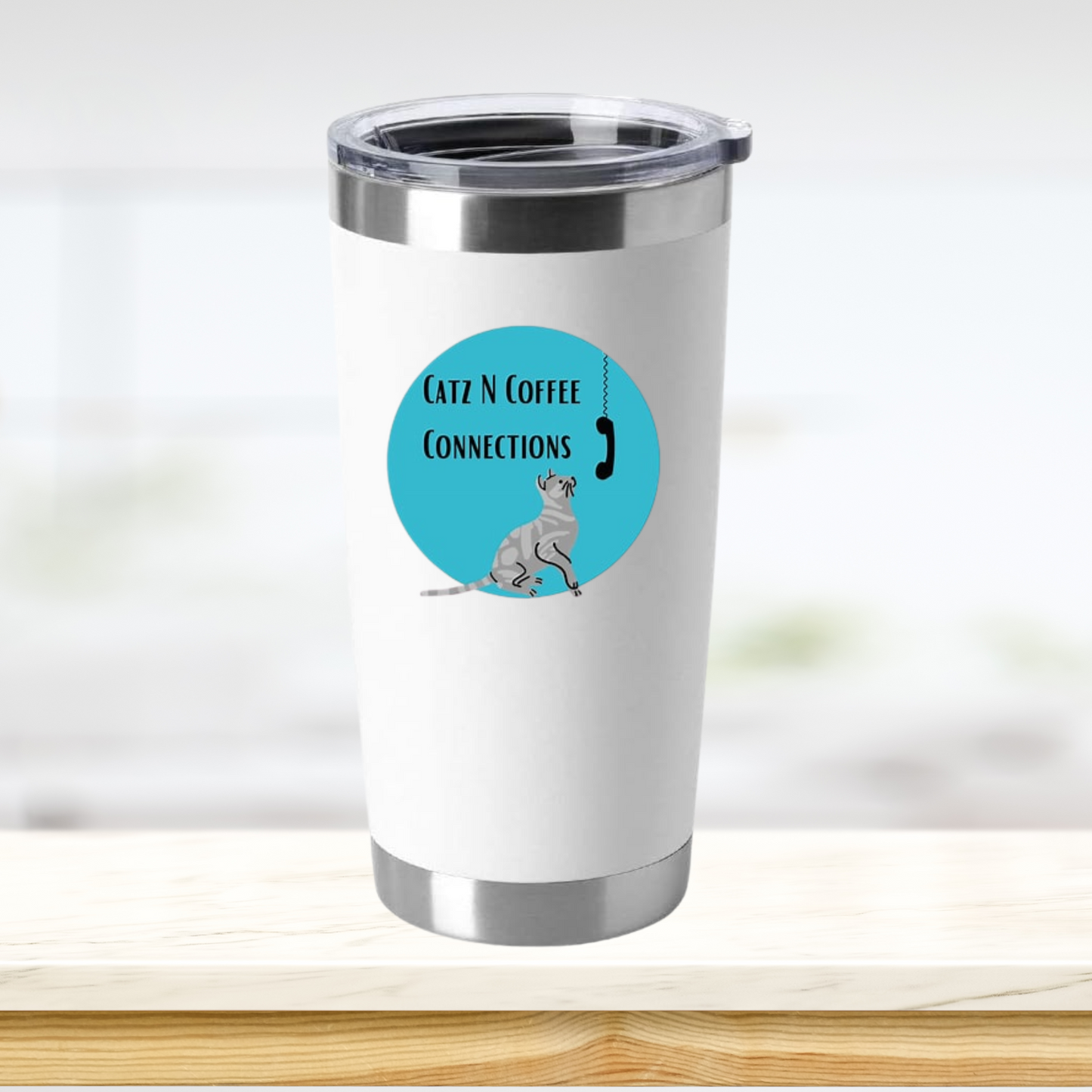Catz N Coffee Connections Insulated Tumbler