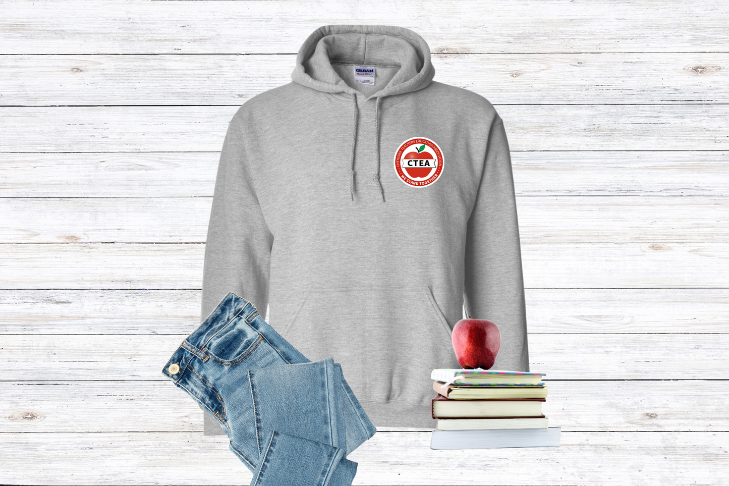 CTEA Pocket Logo - Hooded Sweatshirt
