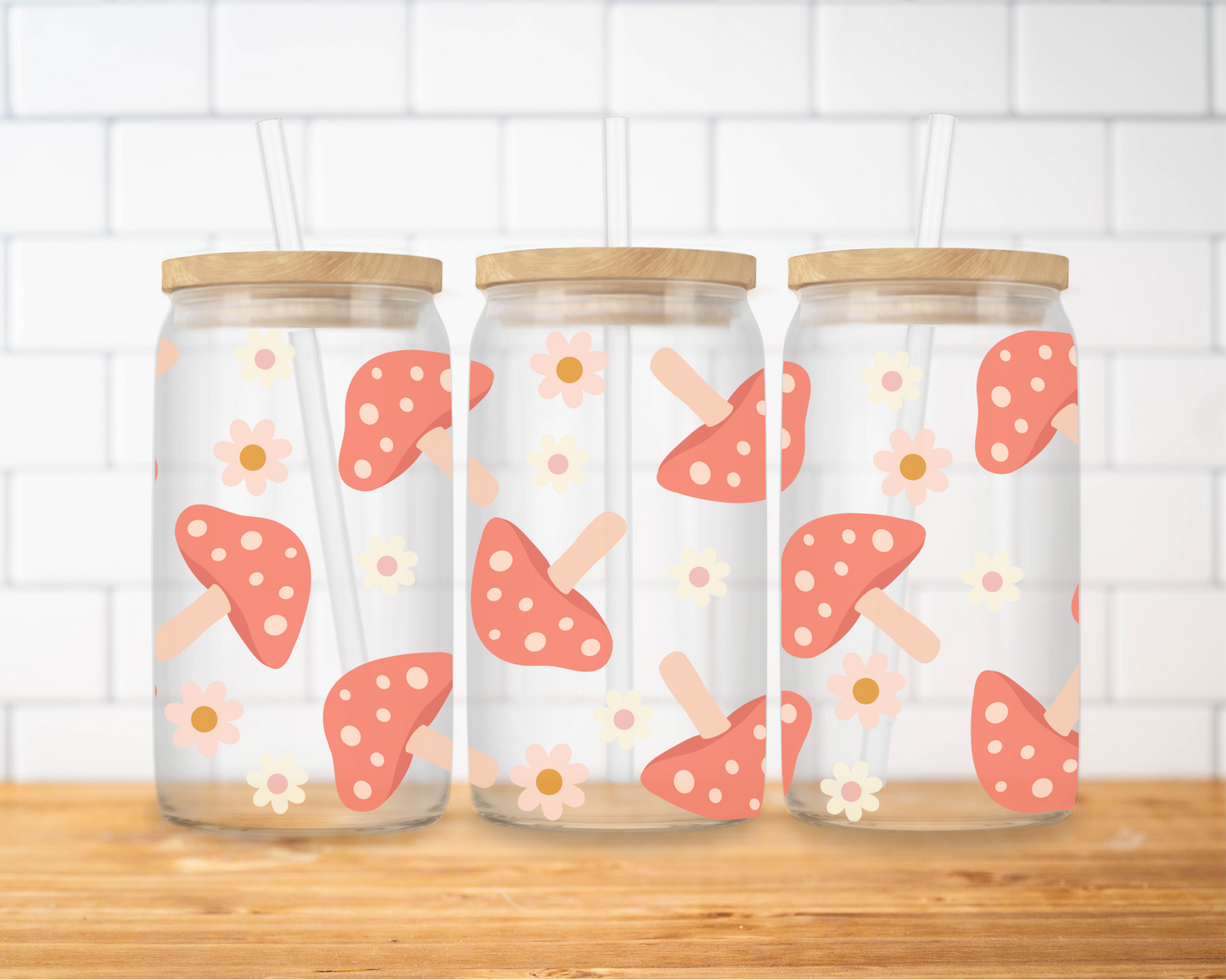 Floral Fungi Tumbler