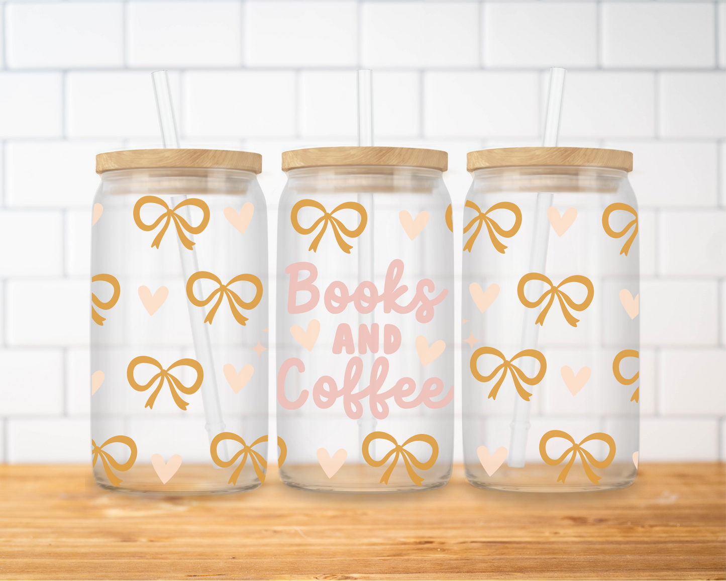 Books & Coffee Tumbler