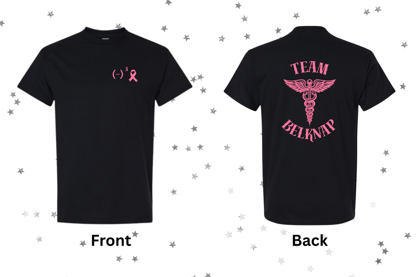 Team Belknap - Short Sleeve Black