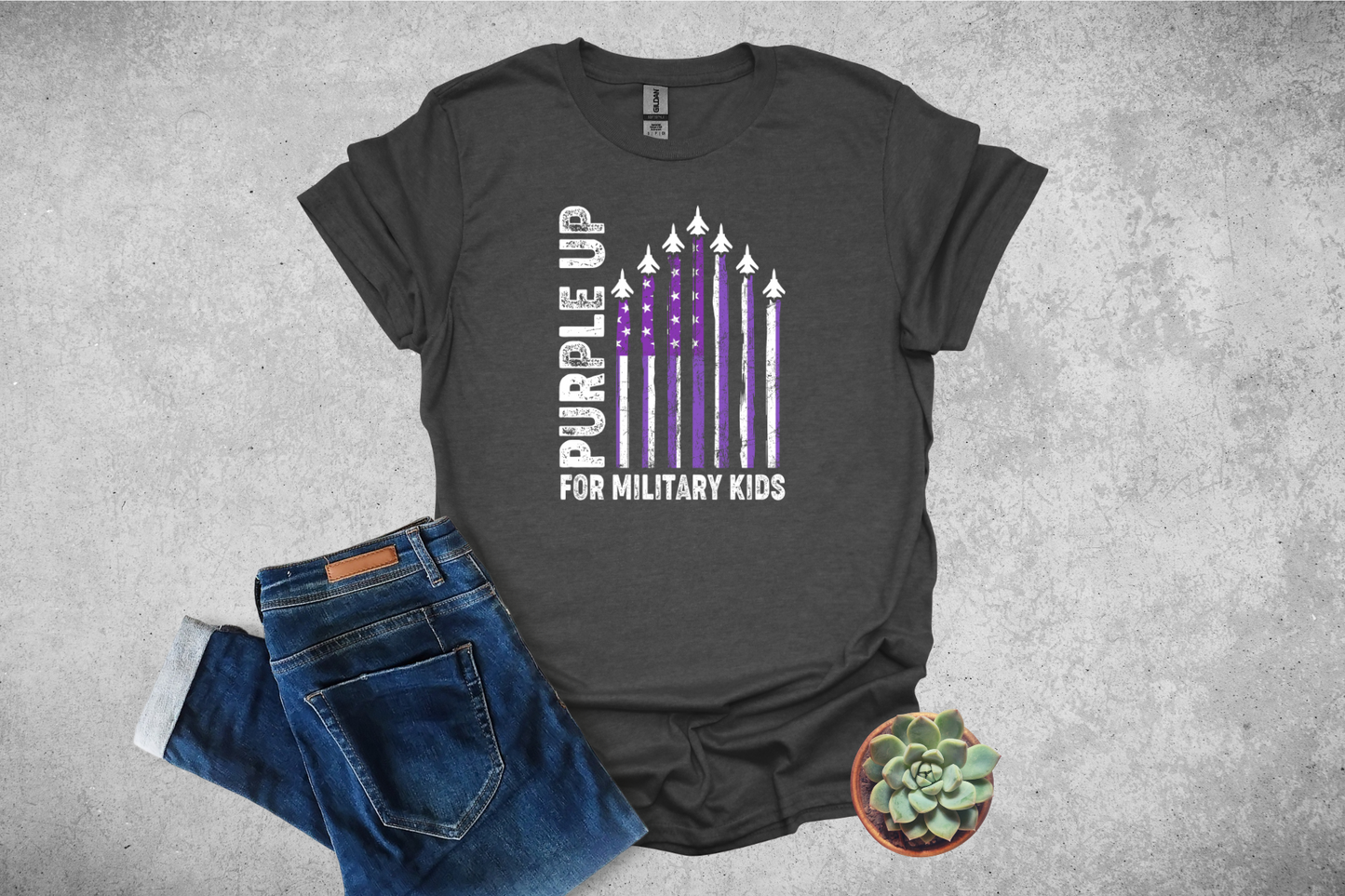 Month of the Military Child (Planes) - Various Colors Available