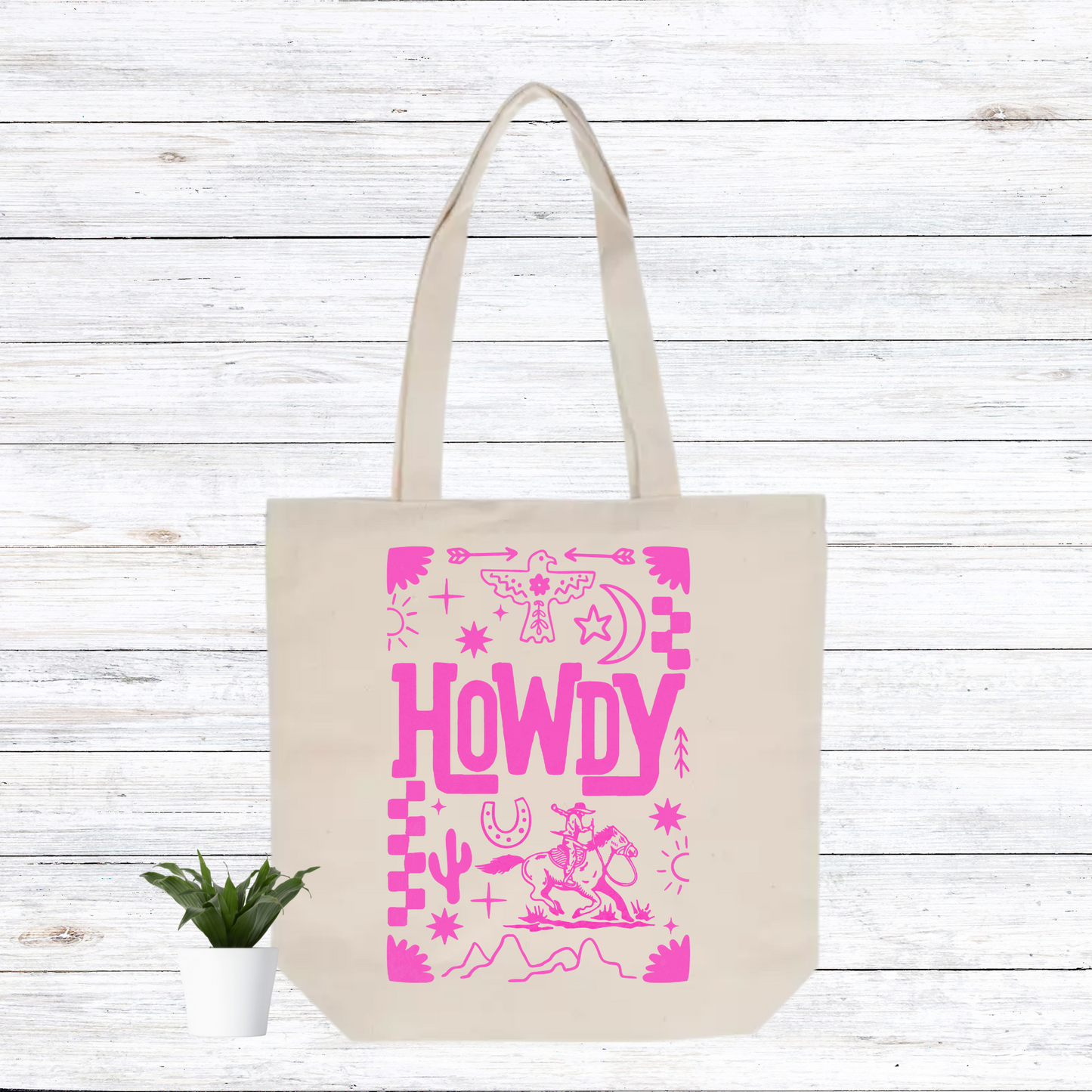 Howdy Tote - Various Colors Available