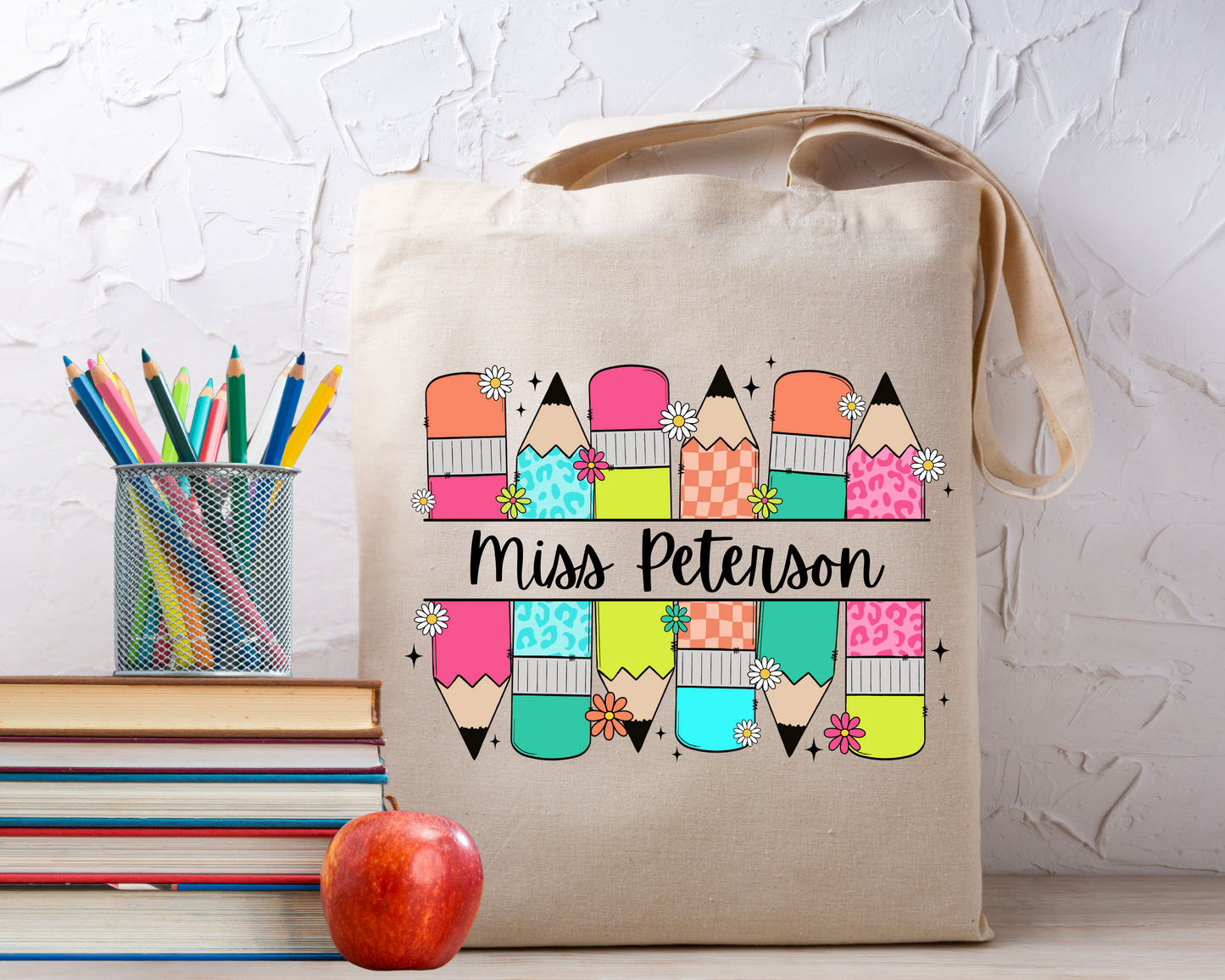 Teacher Vibes Tote