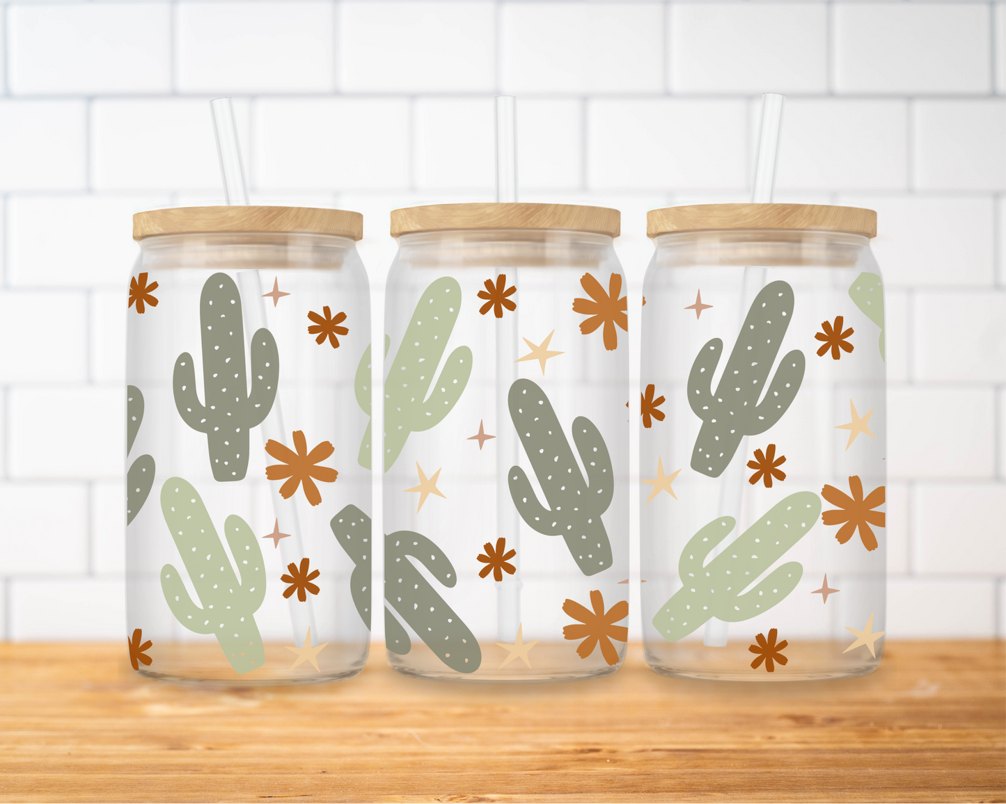Boho Cactus Tumbler