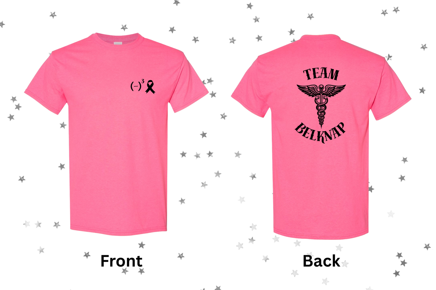 Team Belknap - Youth Short Sleeve Pink