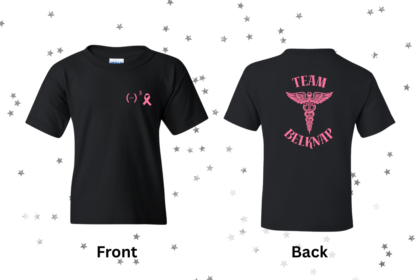 Team Belknap - Youth Short Sleeve Black
