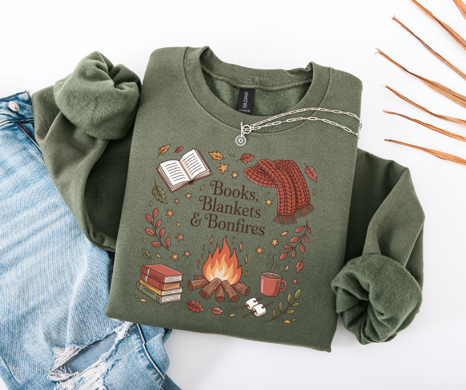 Books, Blankets, & Bonfires