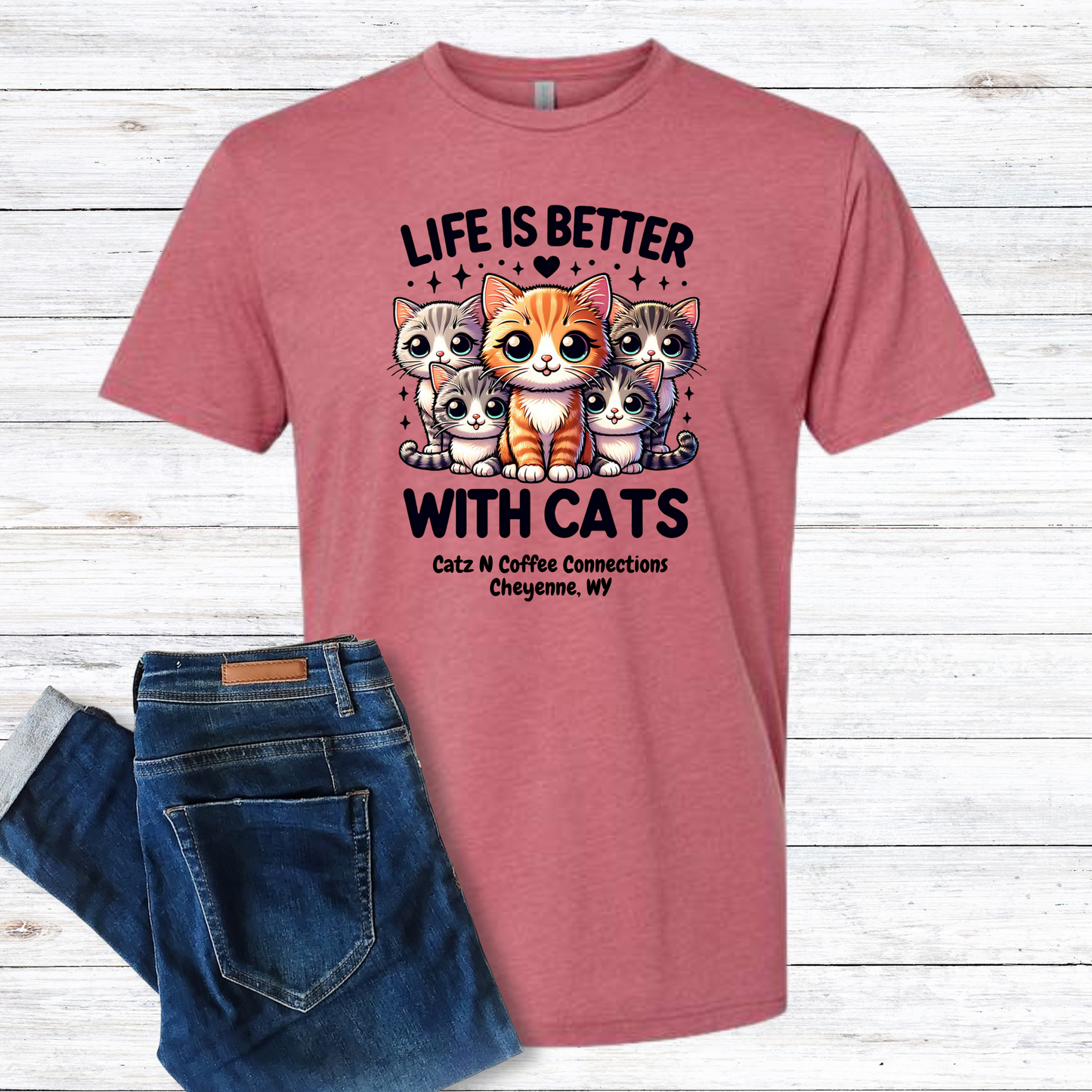 Life is Better with Cats