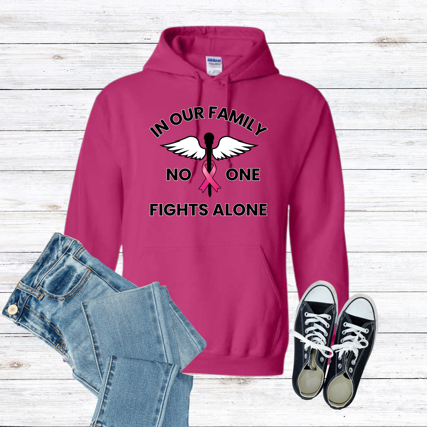 No One Fights Alone Hoodie