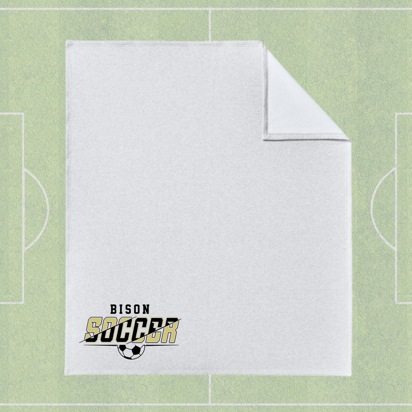 Bison Soccer Blanket