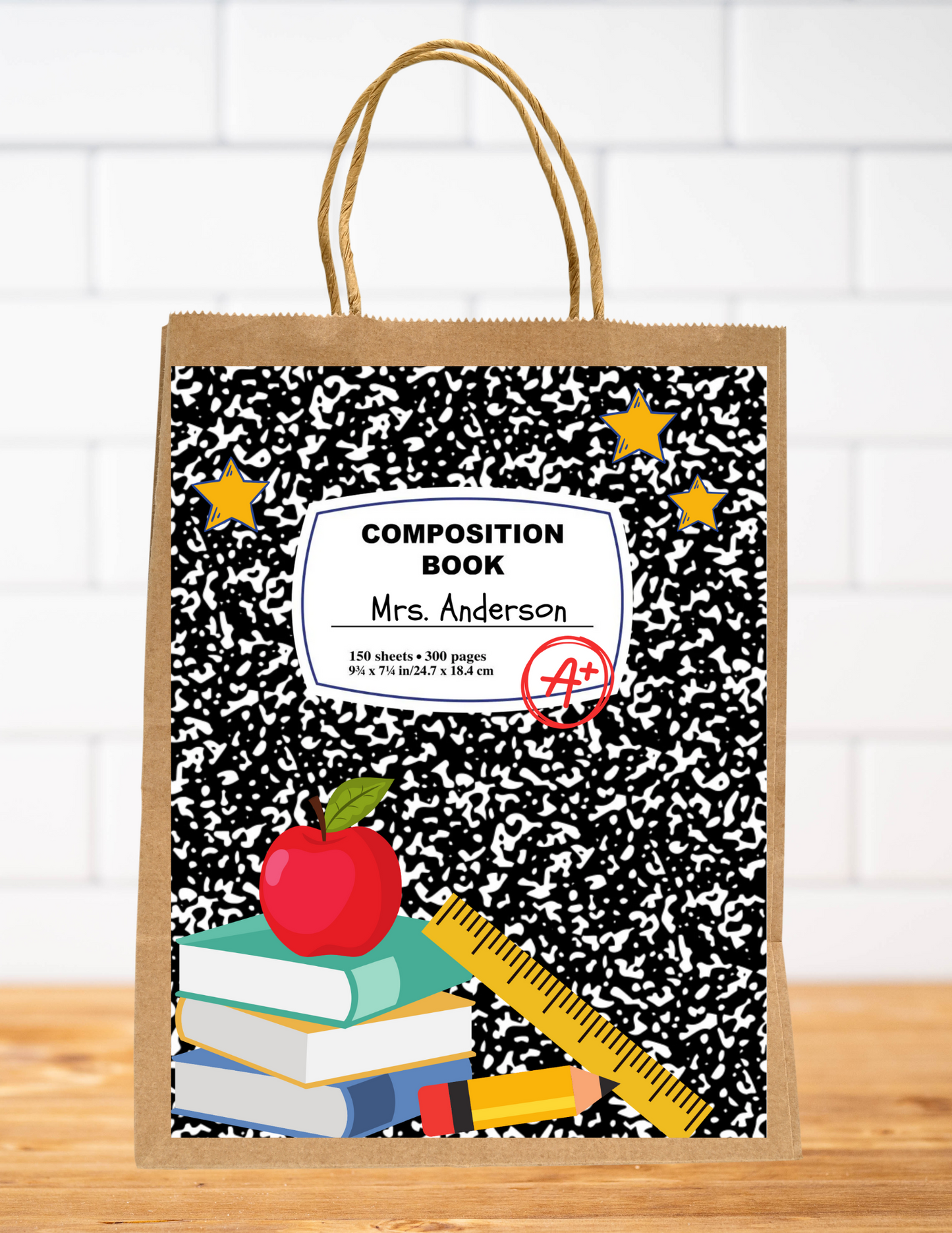 Teach, Sip, Repeat Tote