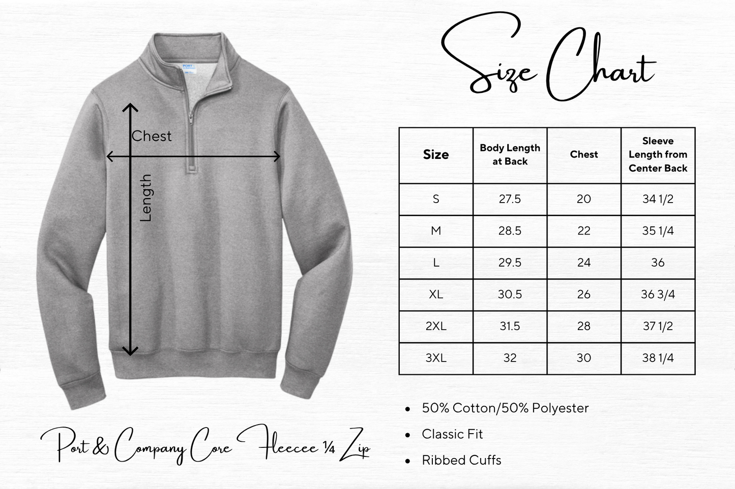 Classic Crest 1/4 Zip