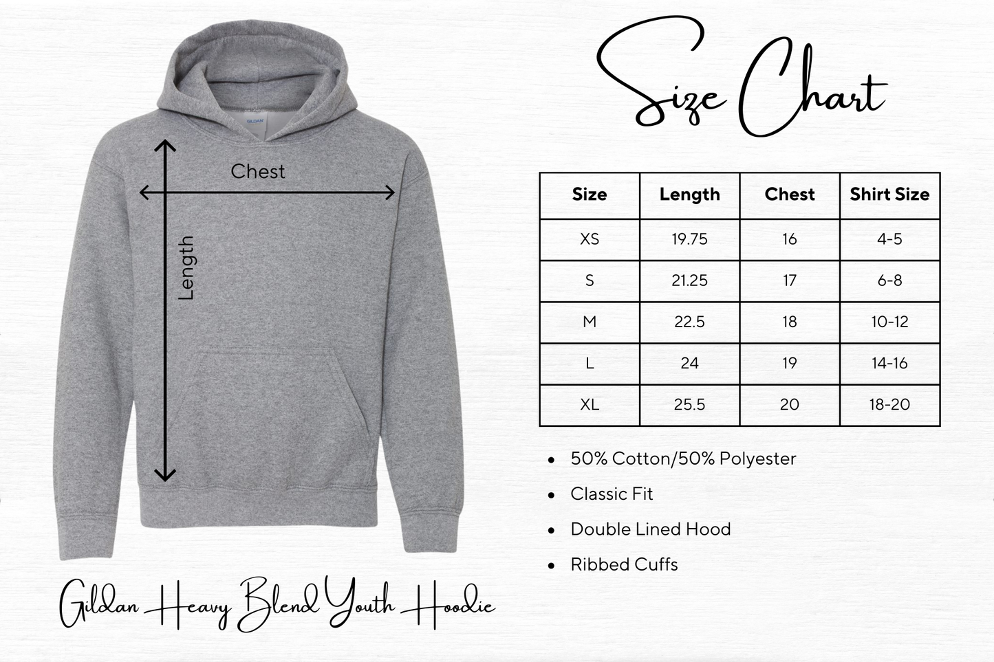 Youth South FC Hooded Sweatshirt - Various Colors Available