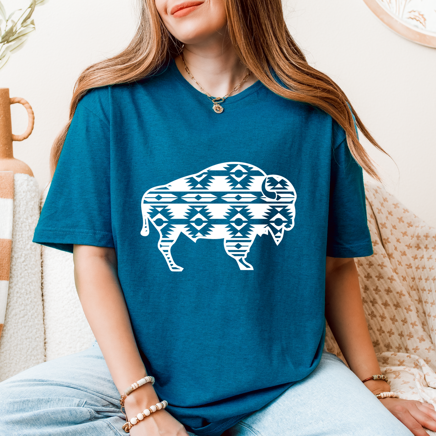 Aztec Bison - Various Colors Available