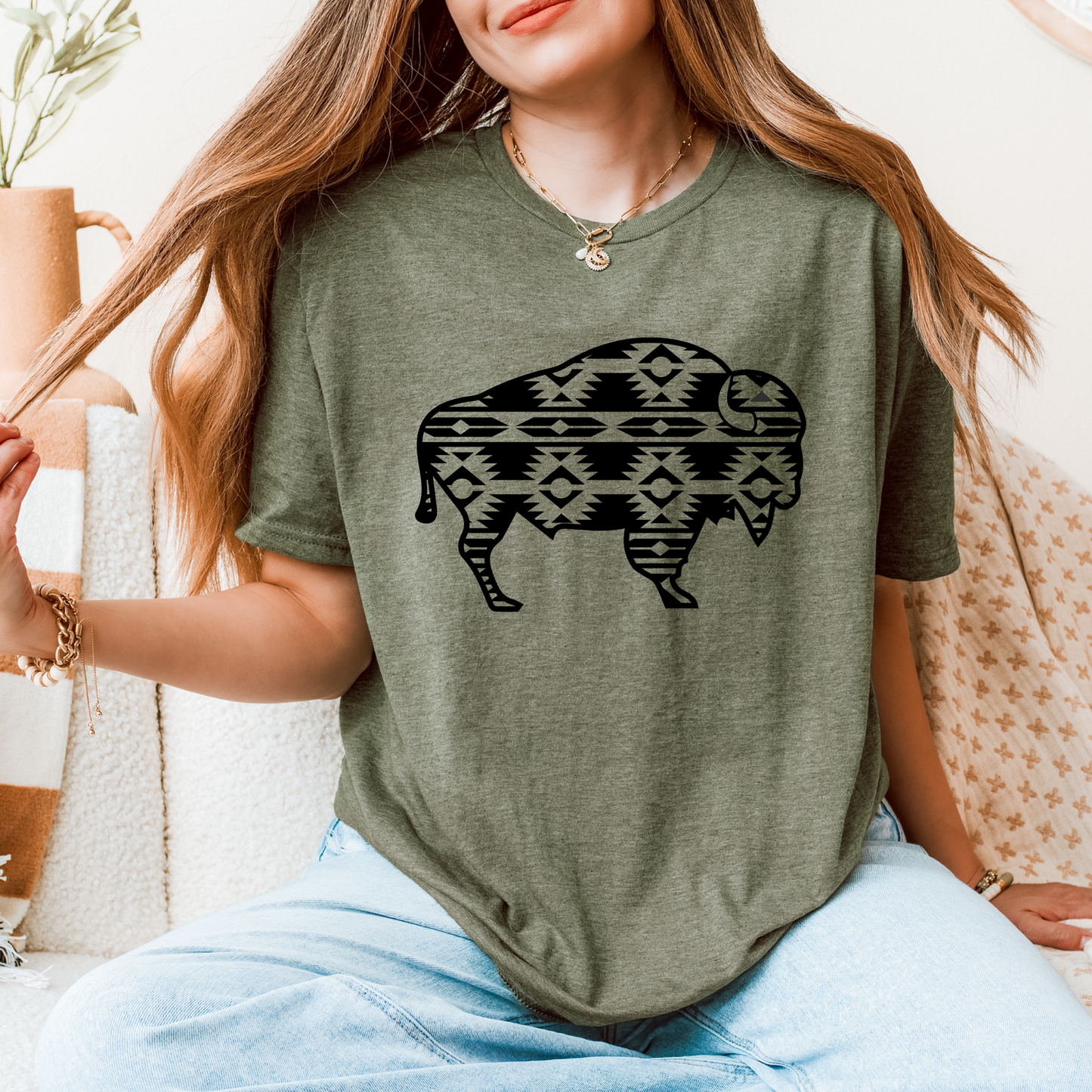 Aztec Bison - Various Colors Available