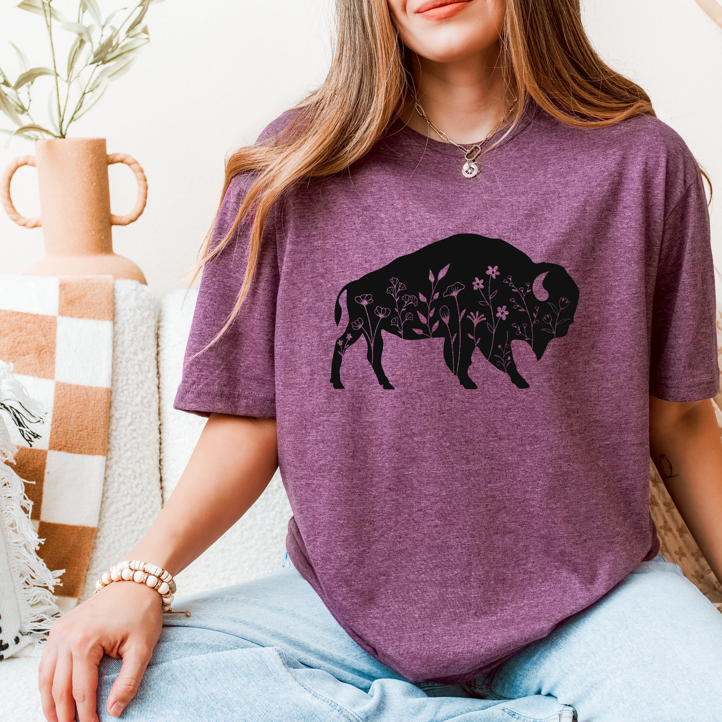 Bison Floral - Various Colors Available