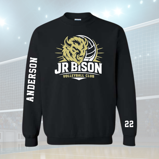 Junior Bison Logo (Black) - Various Styles Available