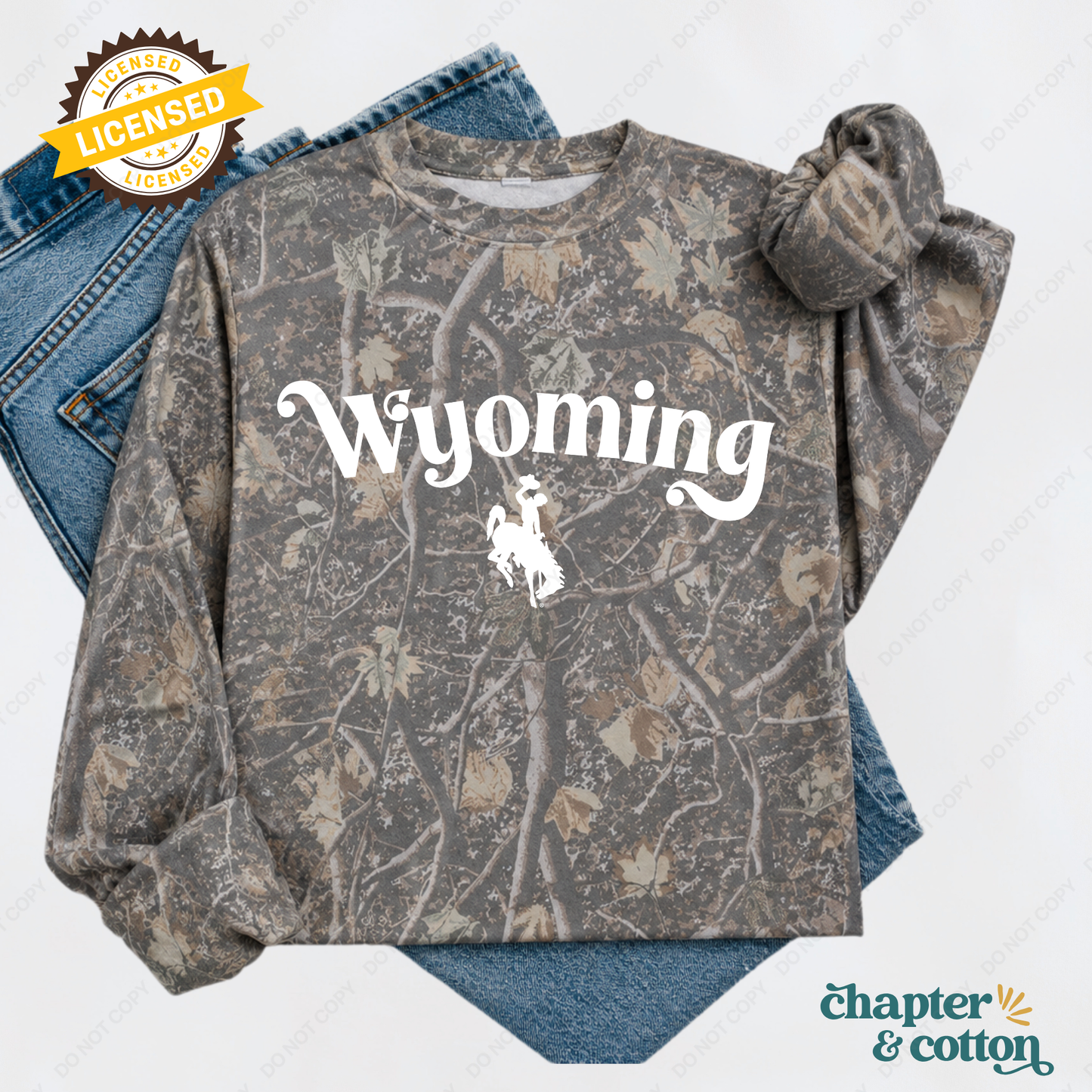 Retro Wyoming - Deadwood Camo