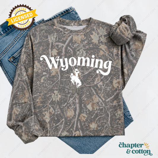 Retro Wyoming - Deadwood Camo