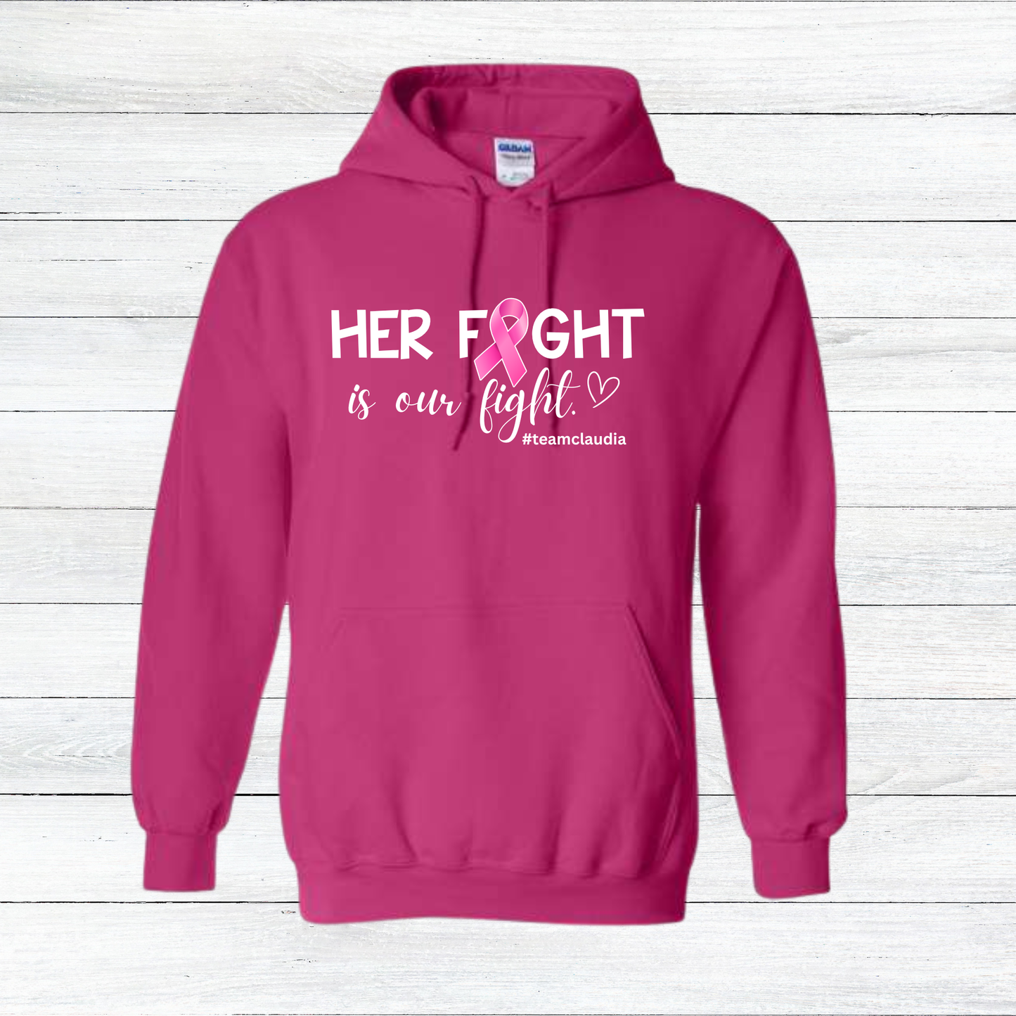 #TeamClaudia Hoodie - Various Colors Available