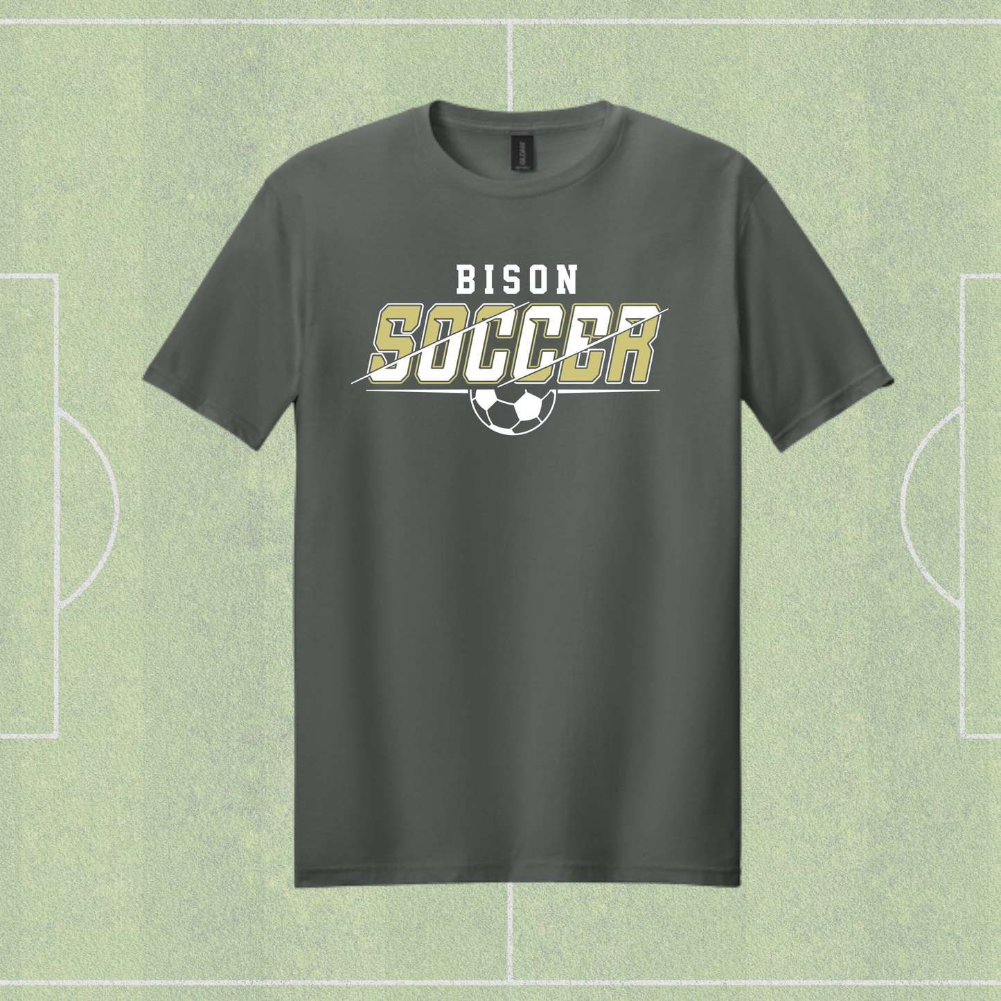 Bison Soccer Tee