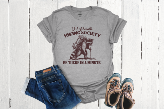 Out of Breath Hiking Society - Various Colors Available