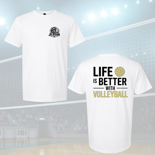 Life is Better (White) - Youth Tee