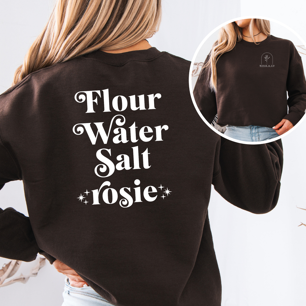 Flour, Water, Salt, Rosie Crewneck