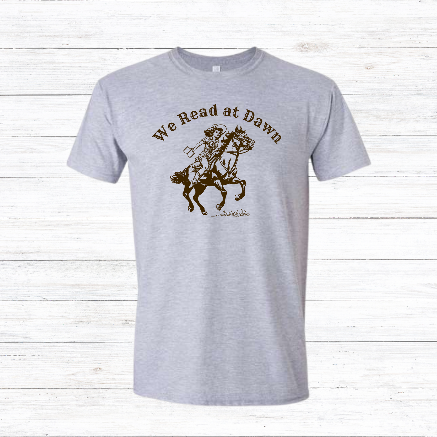 We Read at Dawn - Various Styles and Colors Available