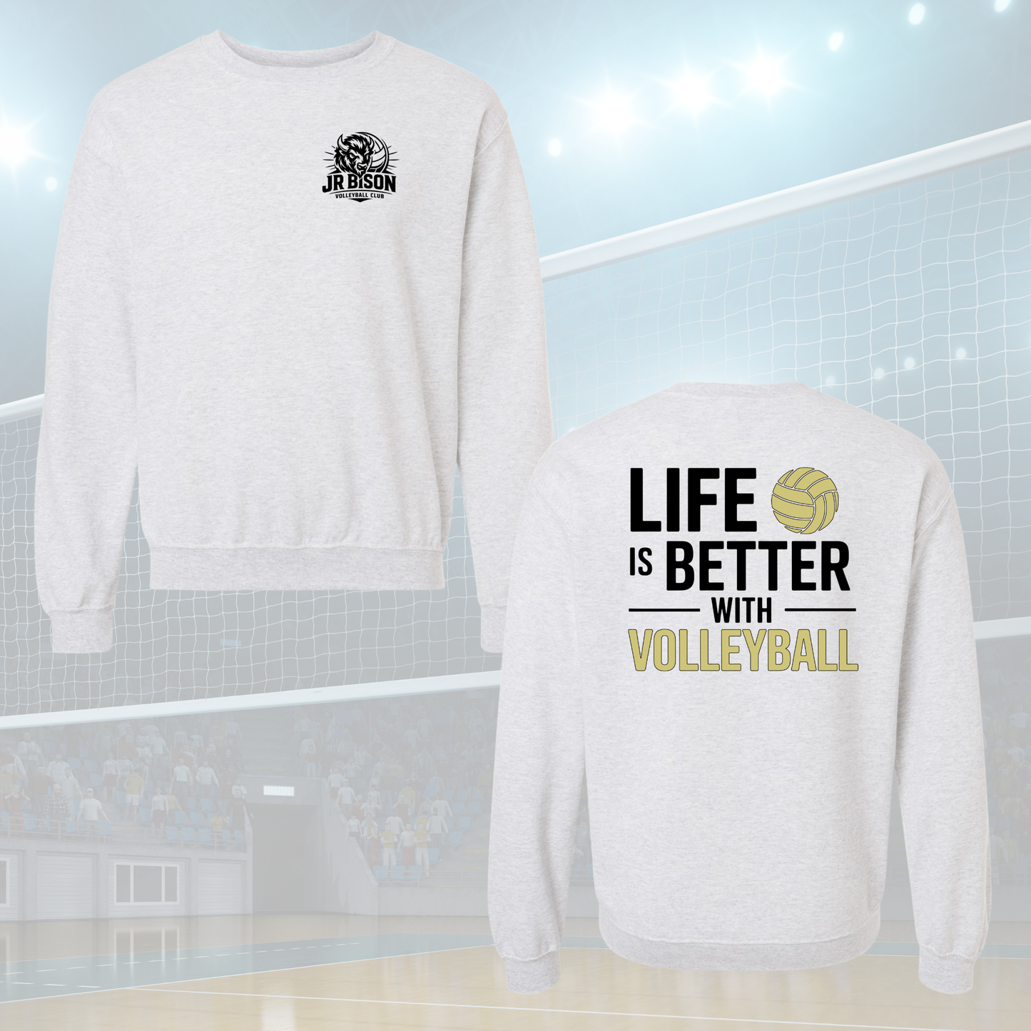 Life is Better (Ash Gray) - Various Styles Available