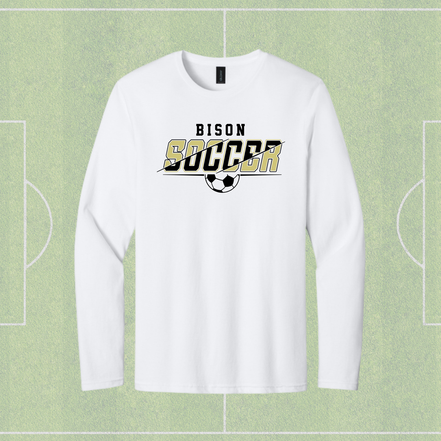 Bison Soccer Tee - Long Sleeve Tee