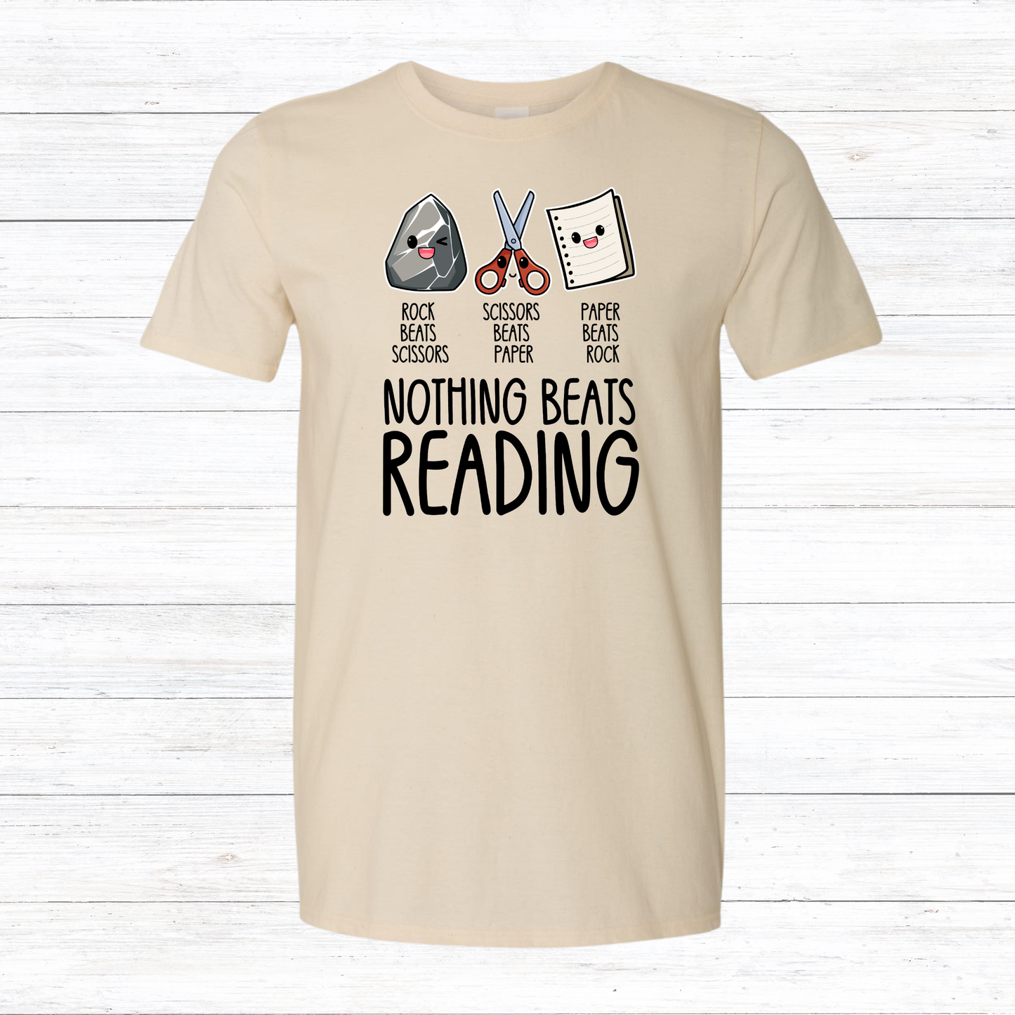 Rock, Paper, Reading - Various Styles and Colors Available
