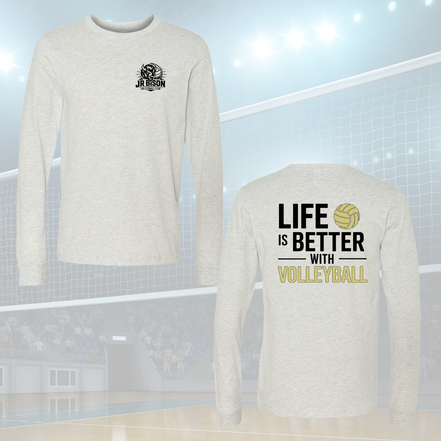 Life is Better (Ash Gray) - Various Styles Available