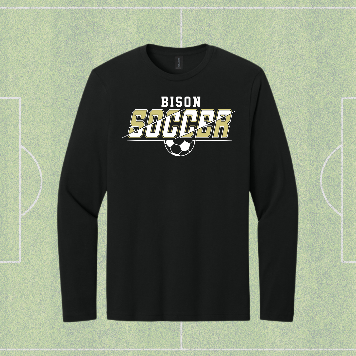 Bison Soccer Tee - Long Sleeve Tee