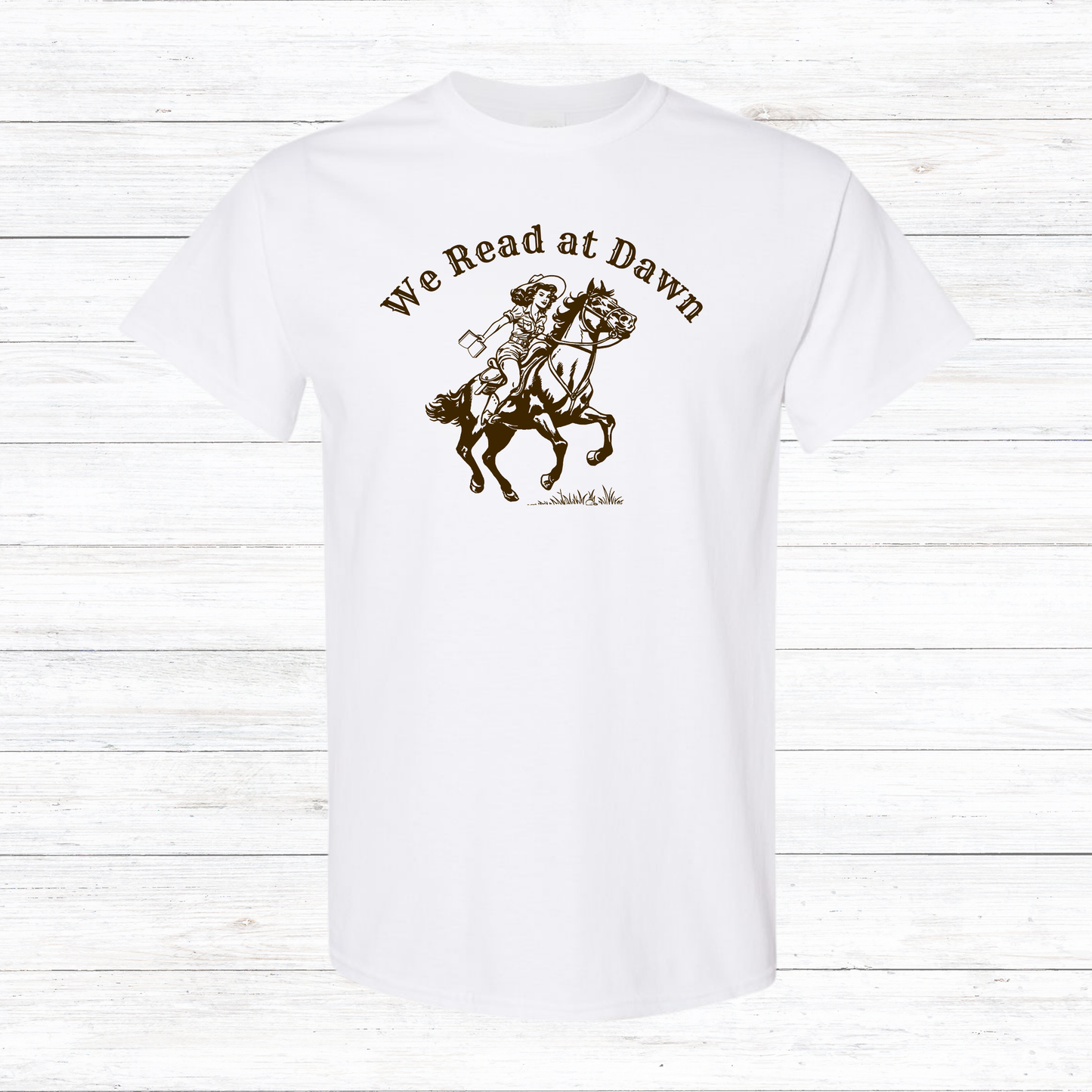 We Read at Dawn - Various Styles and Colors Available