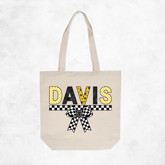 Davis Tote Bag (Various Designs Available)