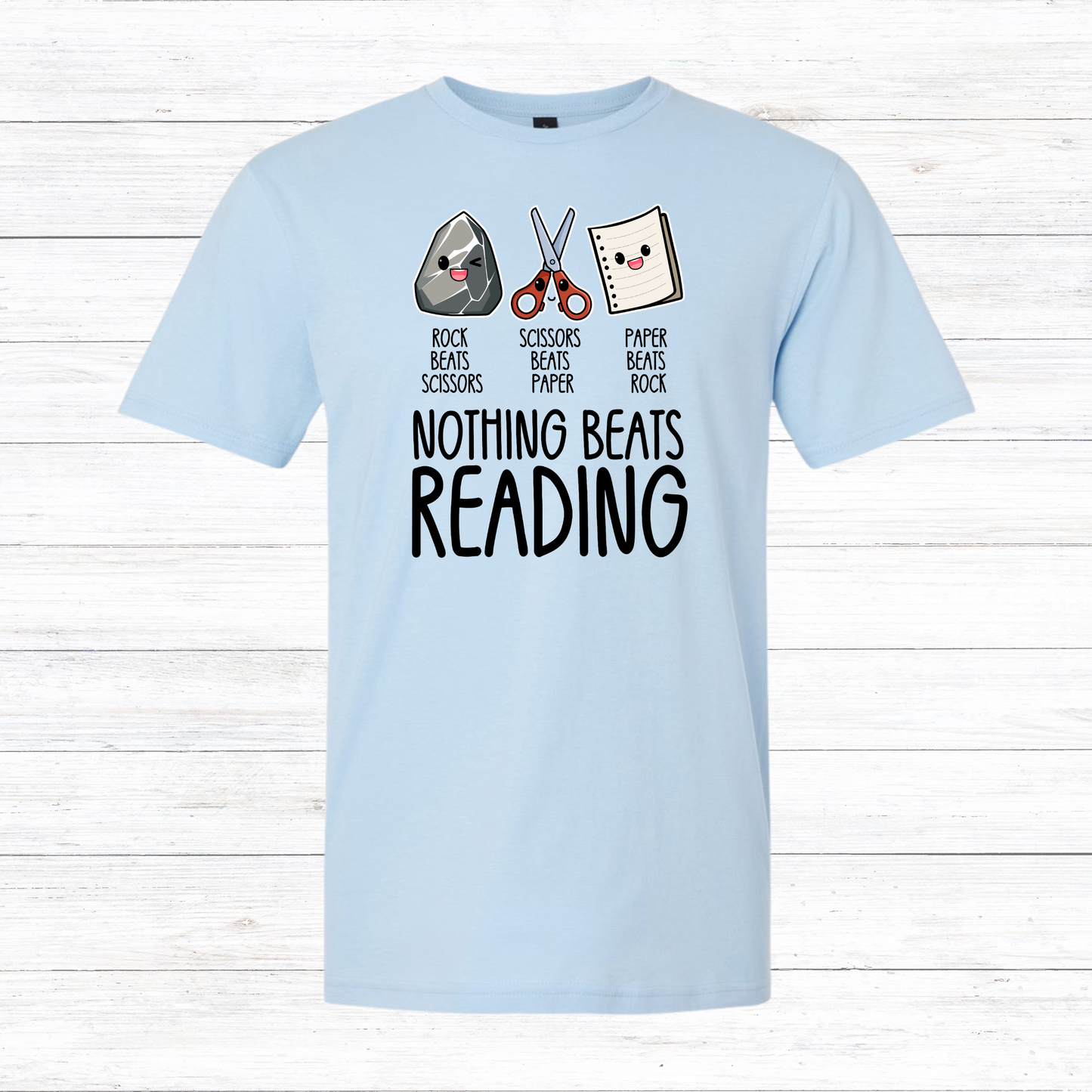 Rock, Paper, Reading - Various Styles and Colors Available