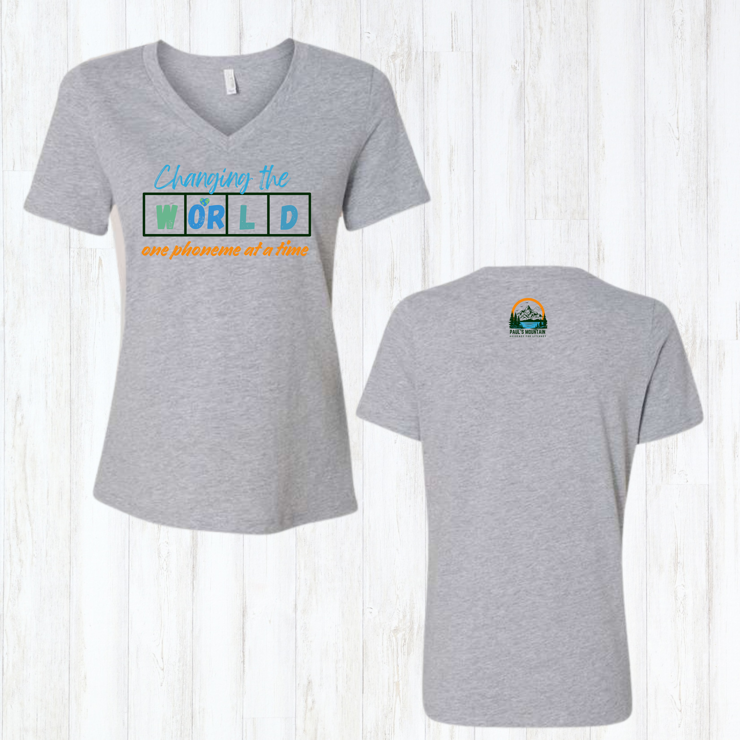 Phonemic Awareness - Ladies V-Neck