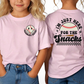 Here for the Snacks (Baseball Sister) - Various Colors Available