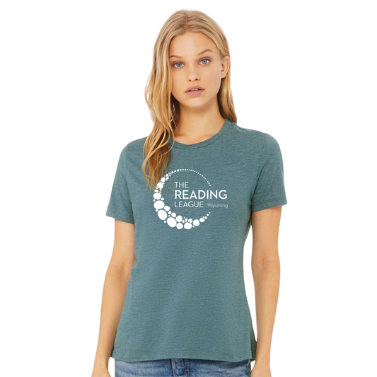 Bella + Canvas Womens Relaxed Fit Heather CVC Tee