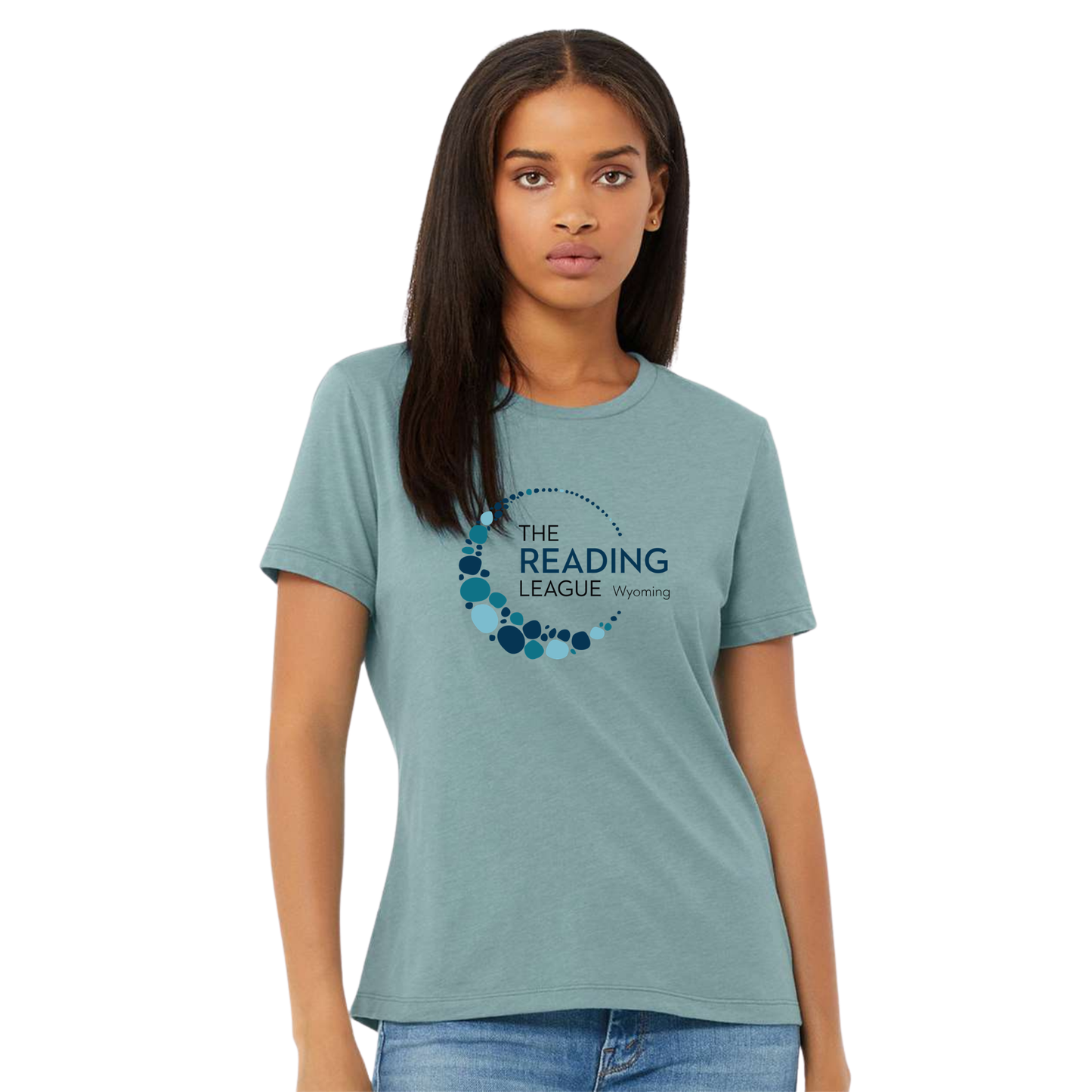 Bella + Canvas Womens Relaxed Fit Heather CVC Tee